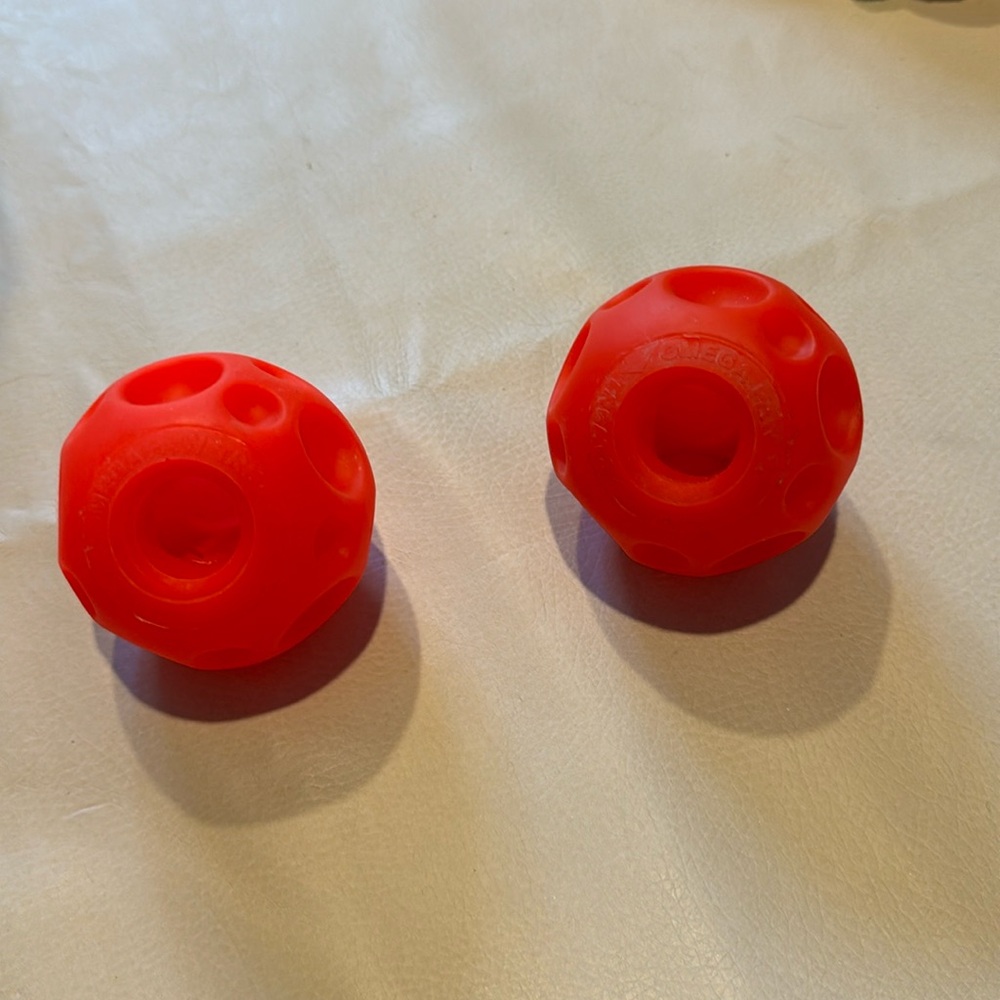 Dog Treat Toy Ball - set of two